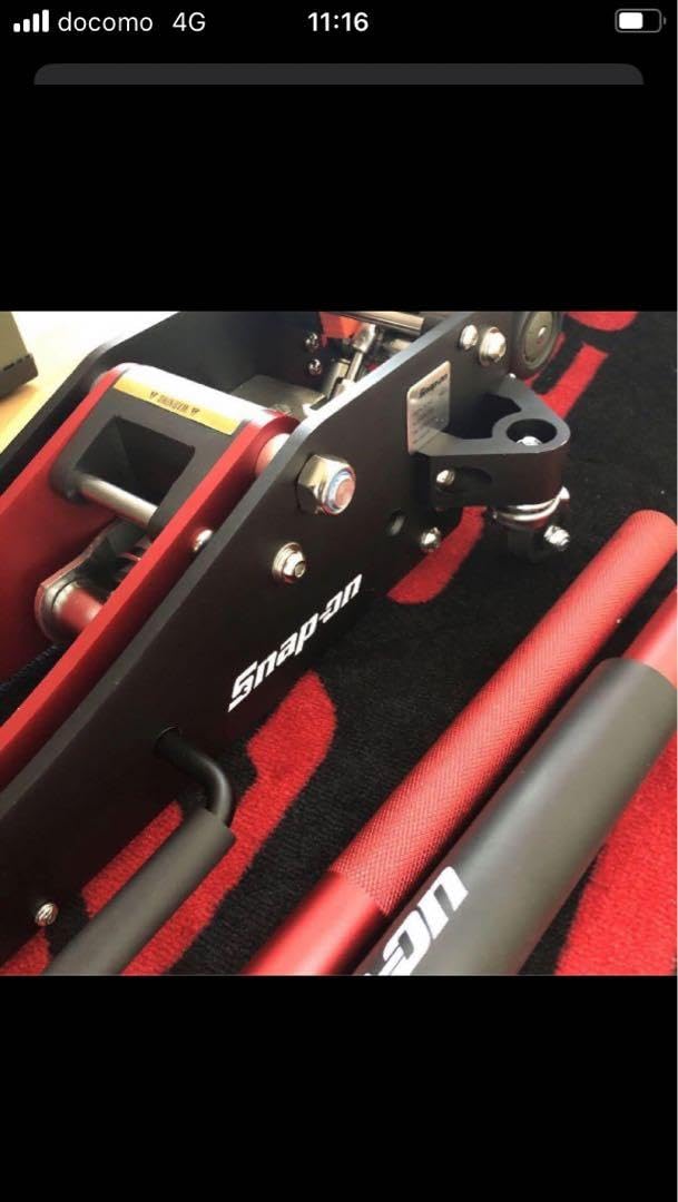 Amazon.co.jp: スナップオン アルミジャッキ 2T 軽量 ガレージ snap on