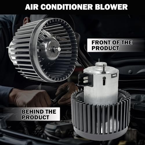 Image of Front 700242 AC Heater Blower Motor Fan Fit for Chevy Cobalt 2005-2010, HHR 2006-2011, for Pontiac G5 2007-2009 25776197, 15-81101, 1581101, 75778, PM9290, BM9290C