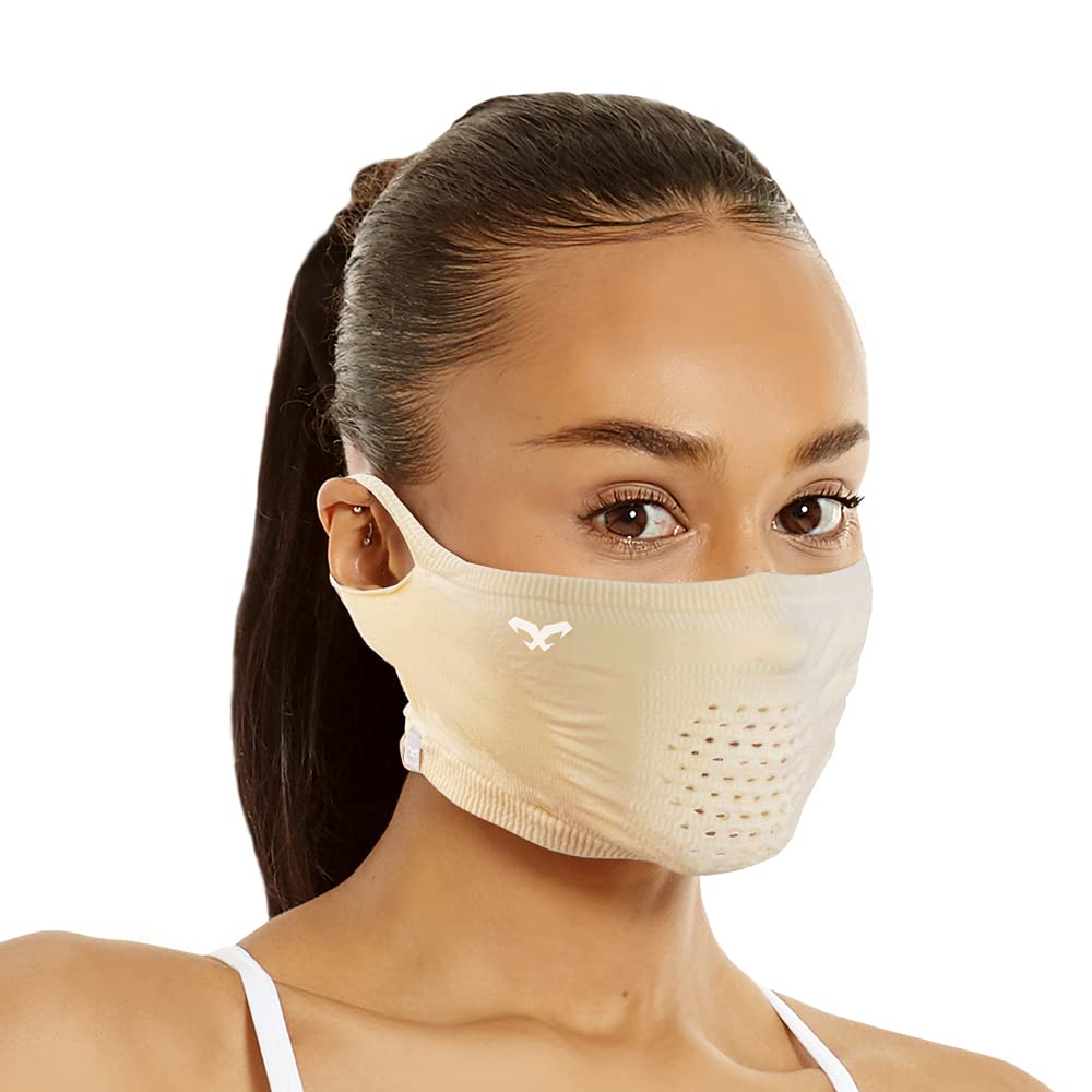 NarooN1s - 2-in-1 Reversible Cooling Ultra Thin Summer Short Neck Gaiter Face Cover with Breathable holes