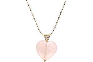 Gempires Rose Gold Diamond Necklace: A Radiant Heart for Timeless Loveliness