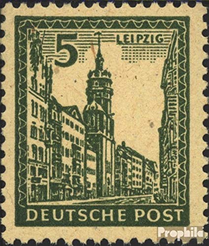 Prophila Collection Soviet Zone (Allied.Cast.) 158y, Giallo Libro e Multa Gomma MNH ** MNH 1946 Addio Serie (Francobolli per i Collezionisti)