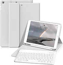 GWAAN iPad Keyboard Case Compatible with 10.2 Inch 9/8/7th Generation (2021/2020/2019) Cover iPad Pastel Color Easy Connect Pencil Space Keyboard A2602 A2604 A2603 A2605 A2197 A2200 A2198 A2270 A2428 A2429 A2430