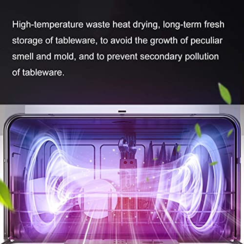 Sterilisatoren Afwasmachine Tafelblad Afwasmachine Huishoudelijke Afwasmachine Met 6 Programma'S 6 Sets Mini… - Image 6