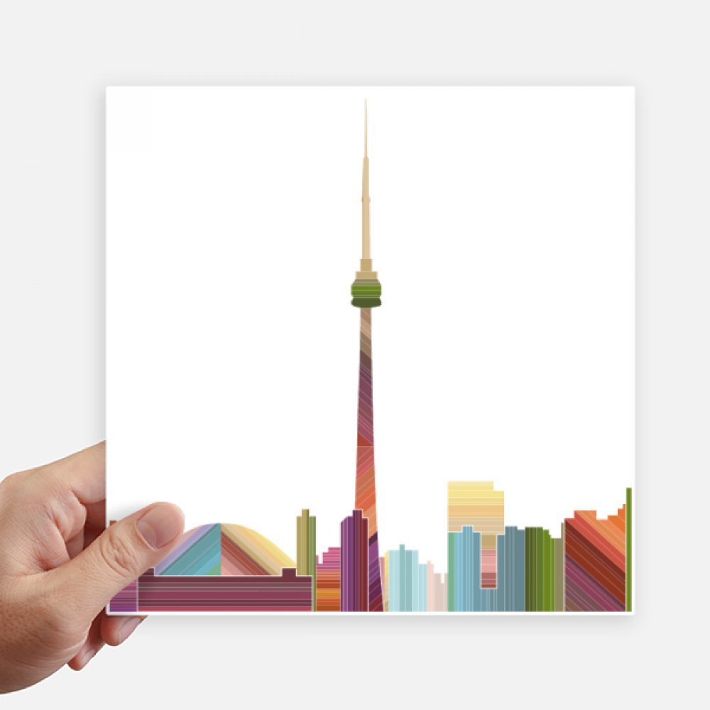 Sticker Canada aquarelle 20cm pour masquer les rayures de valise