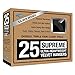 Closet Complete Supreme Ultra-Heavyweight, Velvet Suit Hangers – Ultra-Thin, Space Saving, No-Slip, Best For Dresses, Suits & Shirts - Black, Set of 25