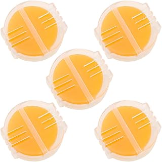 Operitacx 5pcs Wax Thread Holders Natural Beeswax Thread Conditioner for Hand Sewing Reduces Shredding Lightweight Portable Sewing Supplies Holder