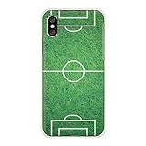 iPhone16 アイフォン16 対応スマホケース 【E】芝アップ サッカー フィールド 芝生柄プリント サッカー場 case6145