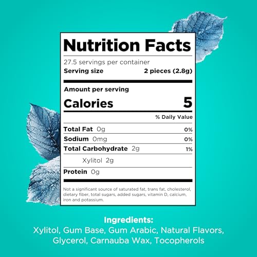 Pur PP-GRCE34734 Gum | Aspartame Free Chewing Gum | 100% Xylitol thumb #5