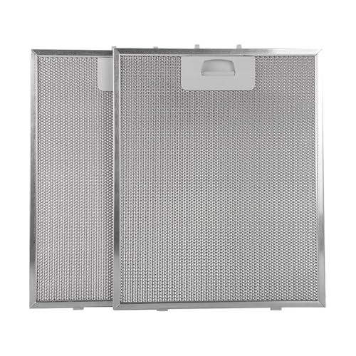 Anakel Home Pack 2 Recambios de Filtro de Campana Extractora 81460133 compatibles con Teka DBB60 | Medidas 34,4x27,5 IMPORTANTE MEDIR LOS FILTROS | Color plateado