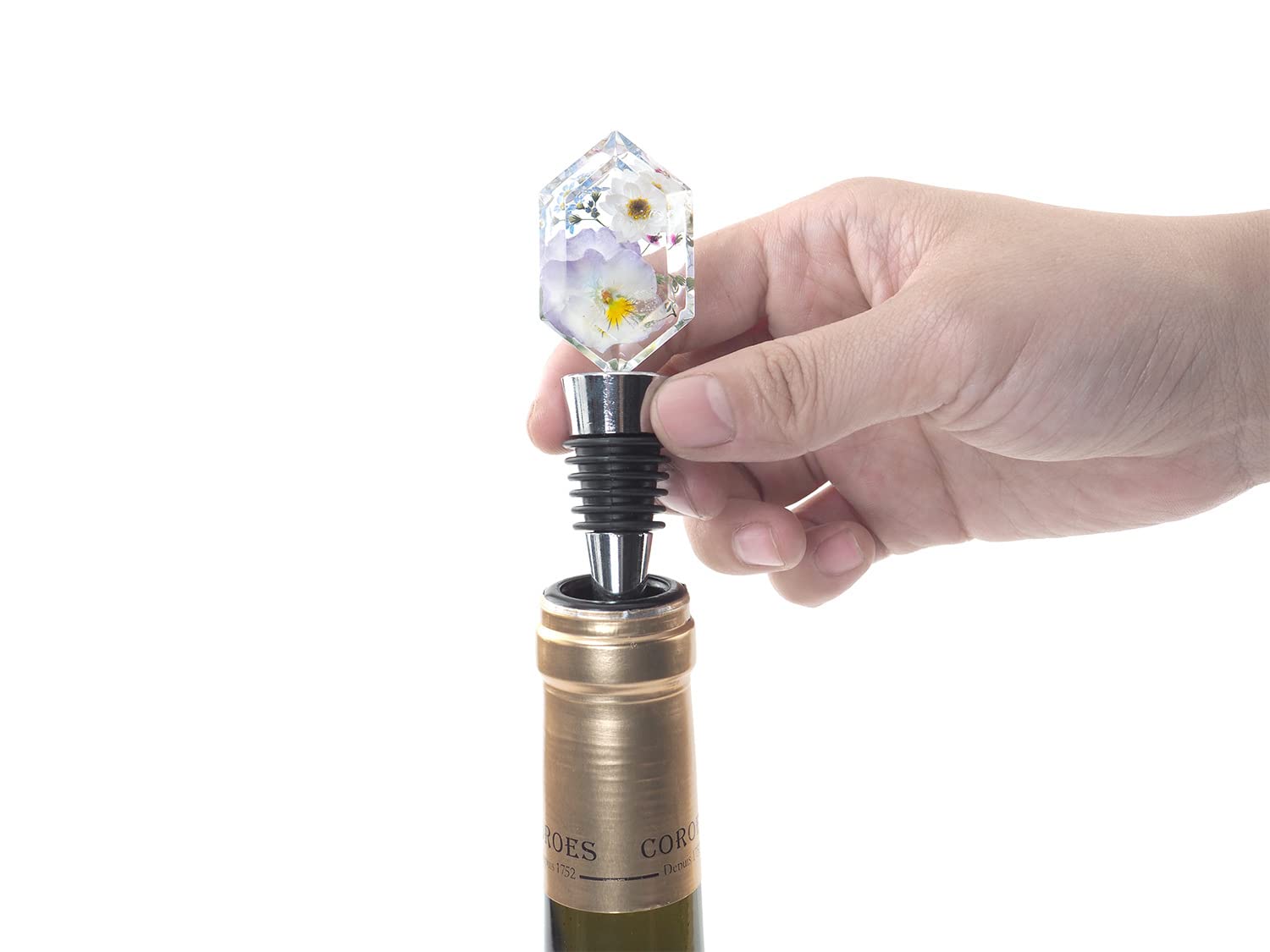Silikon-Formen Für Flaschenverschlüsse – 7-teiliges Set (Krone, Tiere, Diamant Etc.)