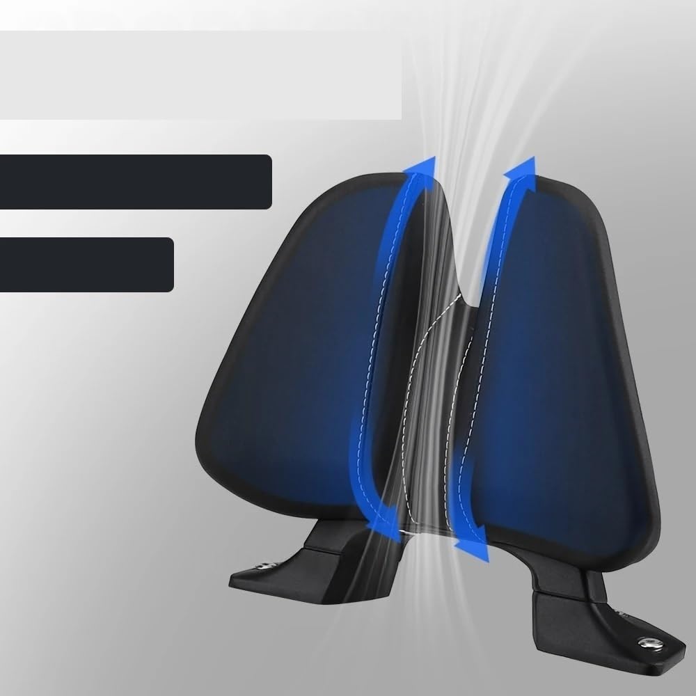 Moto Posteriore schienale passeggero Cuscino per schienale passeggero posteriore per motocicletta per ADV 350 ADV350 2022-2025 per Forza NSS 350 NSS350 2023-