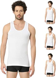 vip Frenchie Men's Elite Super Combed White Cotton Regular Fit Vest (Pack of 4-95Cm), Assorted, XL-picture-40