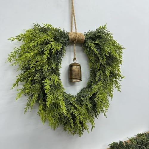 Couronne de Noël sans Perte d'Aiguilles Couronne de Verdure Idéale