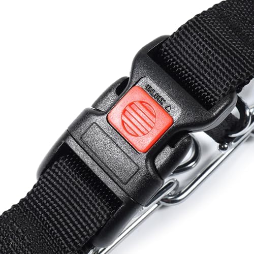 Dogs Prong Collar Release Buckle Dogs Training Collar Adjustable Metal Pinch Choke for Walking Prong Pinch Training for Small Large Walking Chain No-pulls Release Buckle — view 8