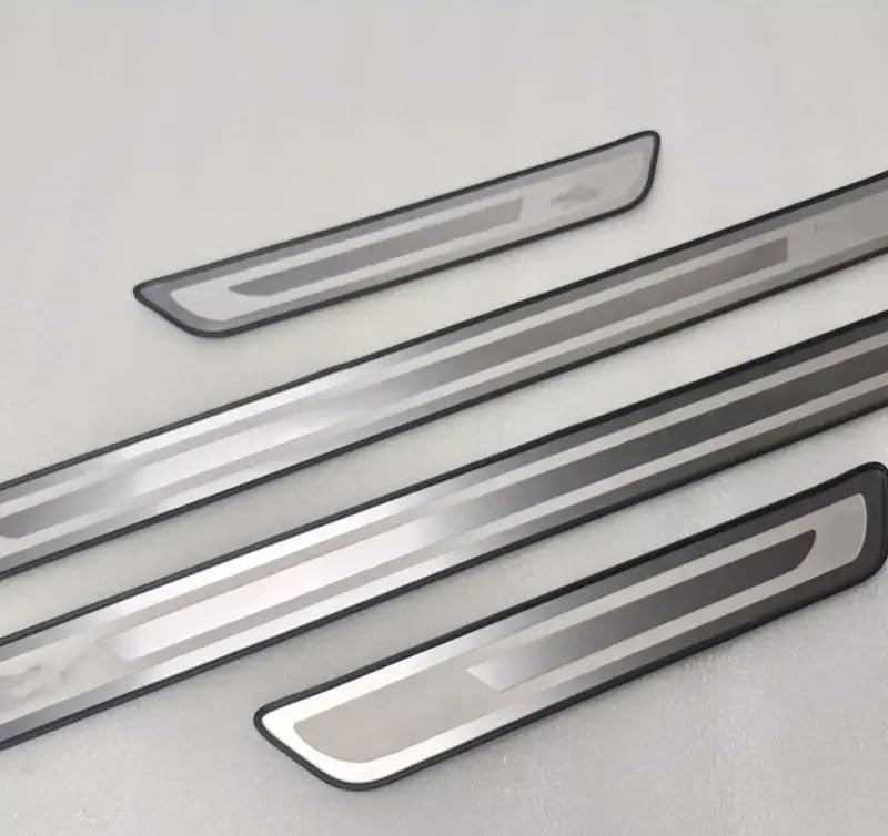 Seuils de porte Kia Ceed III 2018-2021 en acier inoxydable - Lot de 4 protections - 3