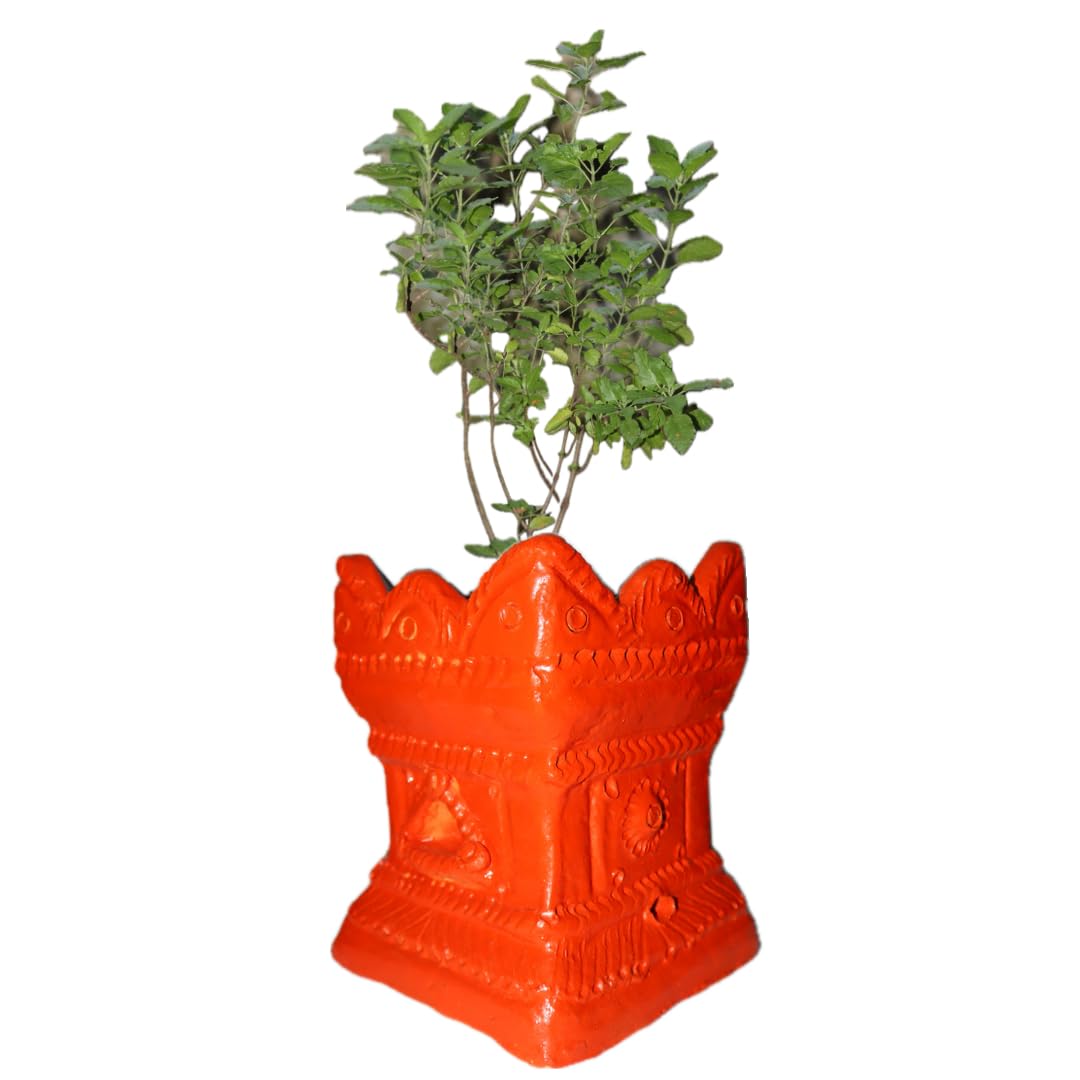 See full amazon price history chart for Mahiyash Handmade Decor Earthen Clay Tulsi/Brindavan Pot for Pooja/Home Decoration & Outdoor Gardening 6.5 x 4.5 Inches Mahiyash Handmade Decor Earthen Clay Tulsi/Brindavan Pot for Pooja/Home Decoration & Outdoor Gardening 6.5 x 4.5 Inches (B0CST37VKF) Amazon Price History, Amazon Price Tracker