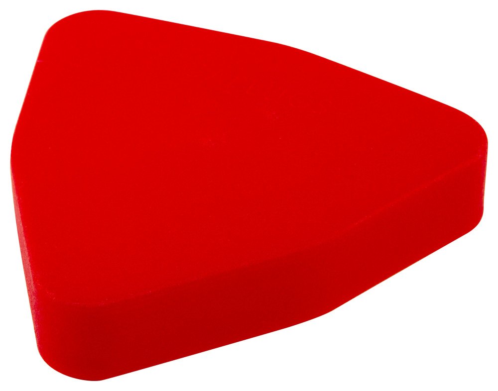 Bouchon en plastique pour raccords à bride Caplugs FF-39 PE-LD rouge - 5