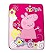 Entertainment One Pig Peppa's Picnic Micro Raschel Throw, 46" x 60"