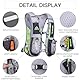 Geila Trinkrucksack Laufen, Trinkweste Outdoorsport Trail Marathoner Running Race Leichter Rucksack für Männer & Frauen