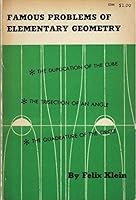 Famous Problems of Elementary Geometry B000O03B8E Book Cover