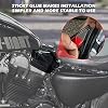 Motorcycle Saddle Shield Heat Deflector for Harley Sportster, VEISUTOR Heat Air Deflector Saddle Shields for Harley Sporster 2014-2019 Iron 883 XL1200CX Accessories (1 Pair)