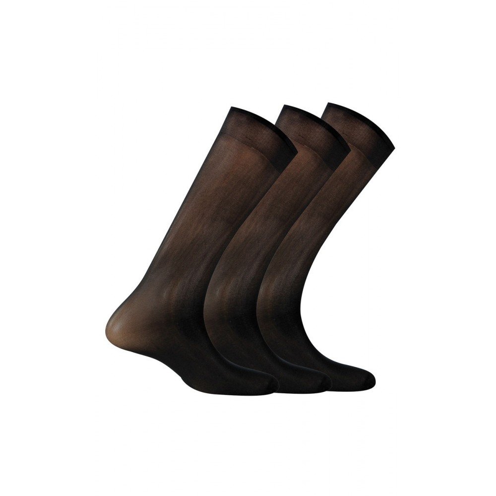 Kindy - Lot de 3 paires de chaussettes polyamide