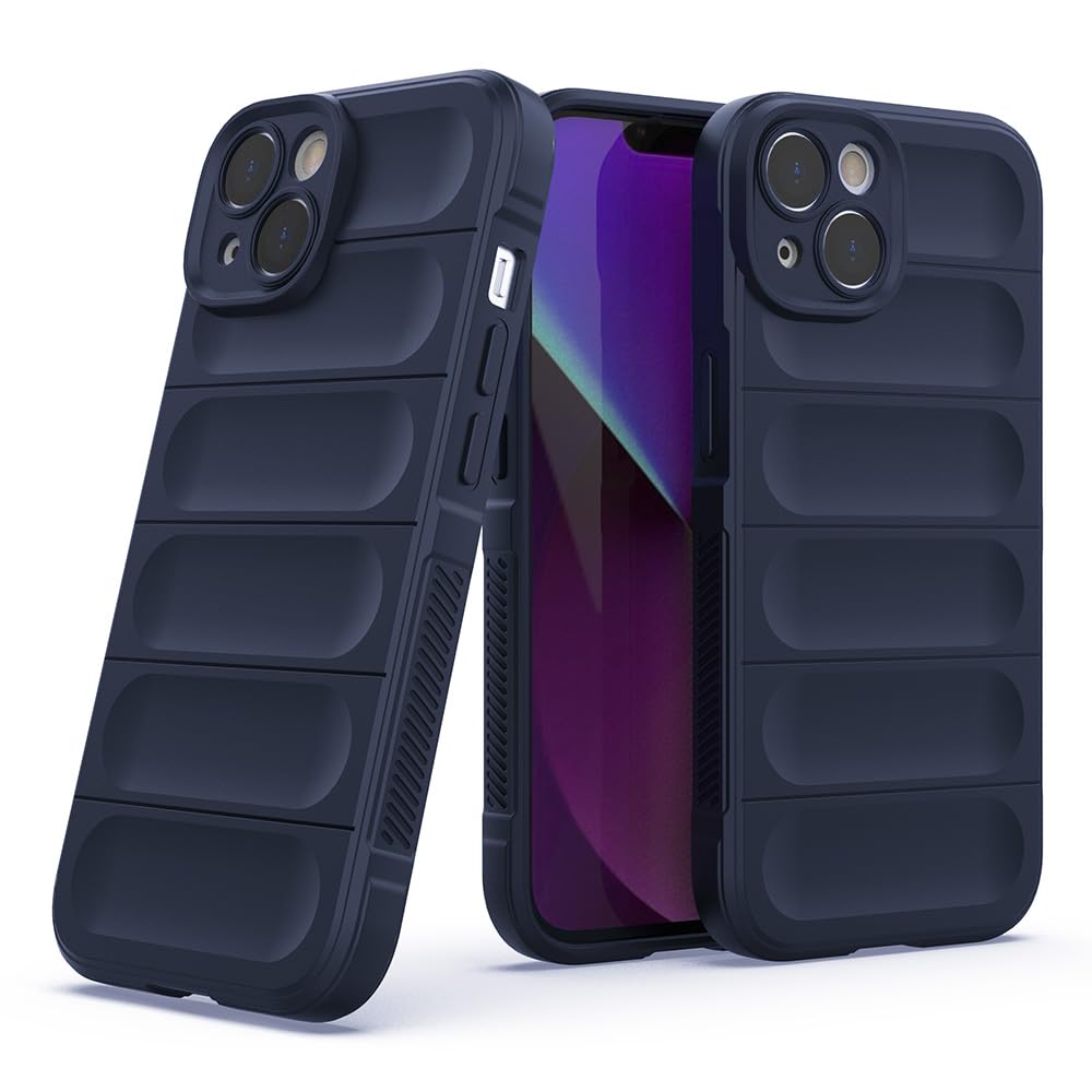 Amazon Brand- Solimo Basic Case for Apple iPhone 14 (Silicone_Dark Blue) (B0CDCFSDKR) Amazon Price History, Amazon Price Tracker