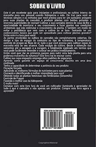 Cultivo e Horticultura de Cannabis: Um Guia Simples Para Cultivar Marijuana Dentro de Casa Usando Hi