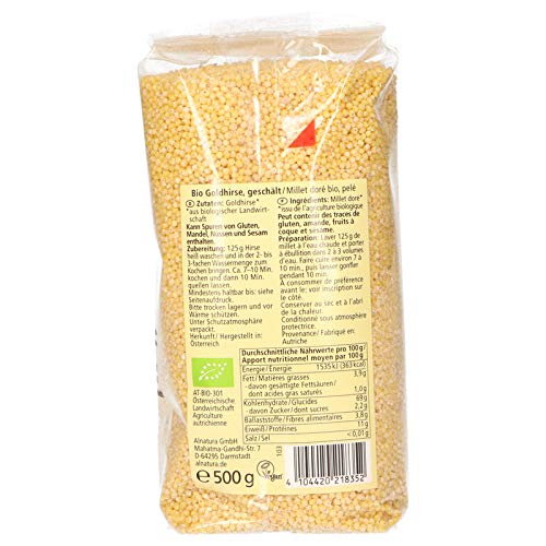 Alnatura Goldhirse Packung, 500 g