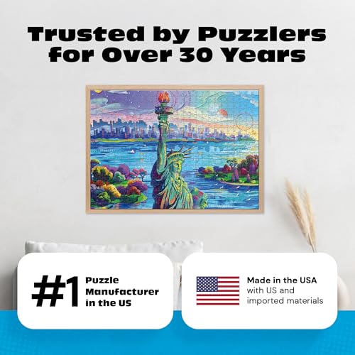 Buffalo Games - Celebrate Liberty - Rompecabezas de 500 piezas para adultos | Arte de Redina Tili, Hecho en USA miniatura 6
