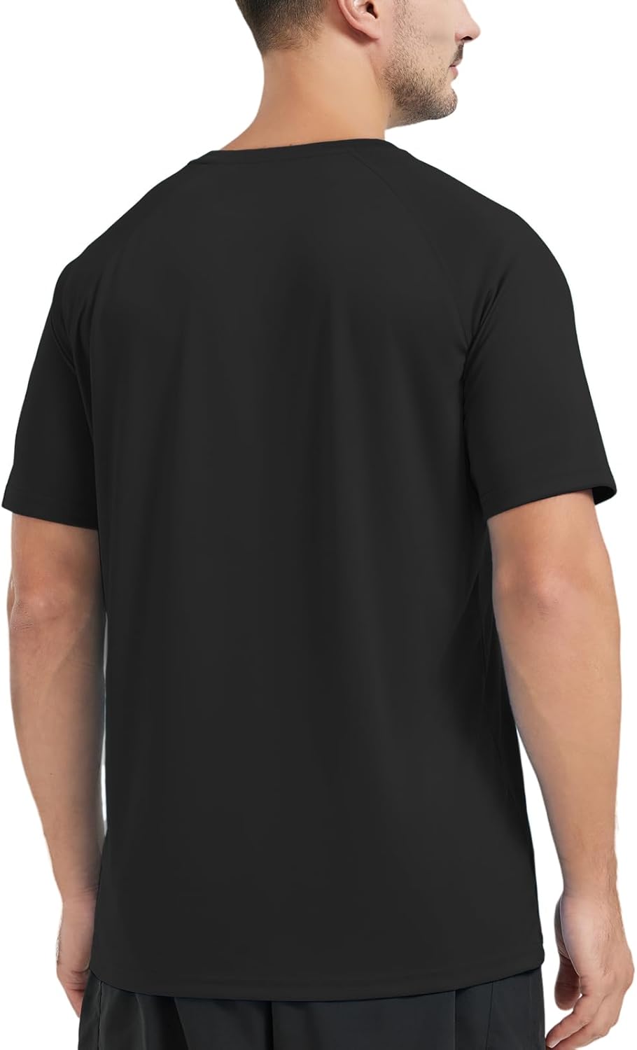 Men's UPF 50+ Swim Shirt Short Sleeve SPF UV Sun Protection Rash Guard Quick Dry T-Shirts Water Beach Shirt - Image 5