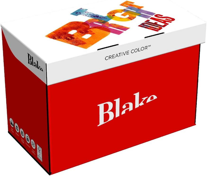 Blake Creative Color, White Invitation Envelopes, 9 x 12 3/4 Inches, Milk White, 80lb Paper, Peel & Seal (63951-76) - Pack of 10 : Office Products