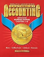 Century 21 Accounting: Advanced Working Papers Chapters 1-10 0538677481 Book Cover