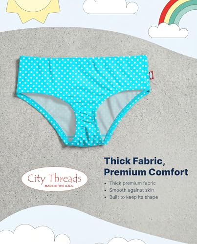 Image of City Threads Girls Bikini Bottoms Toddler Through Teen Sizes