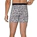 Hanes Men's Originals SuperSoft Boxer Briefs, Viscose from Bamboo Men's Underwear, Solids & Prints, 3-Pack Black/Grey