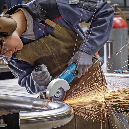 Bosch Professional Schutzhaube (ohne Deckblech, mit Codierung, zum Schleifen, Ø: Durchmesser: 230 mm, Zubehör für Winkelschleifer) – Ansicht 5