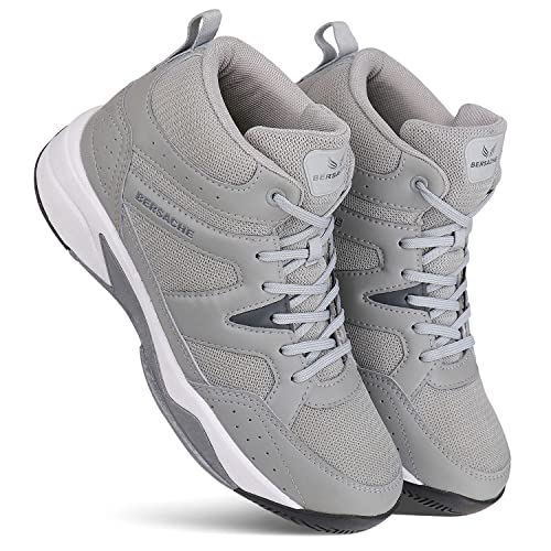 Image of BERSACHE Premium Sports,Gym, Trending, Stylish Running Shoes for Men (Black)
