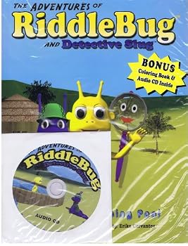 Paperback The Adventures of Riddle Bug and Detective Slug: The Lost Swimming Pool, Includes Audio CD Book
