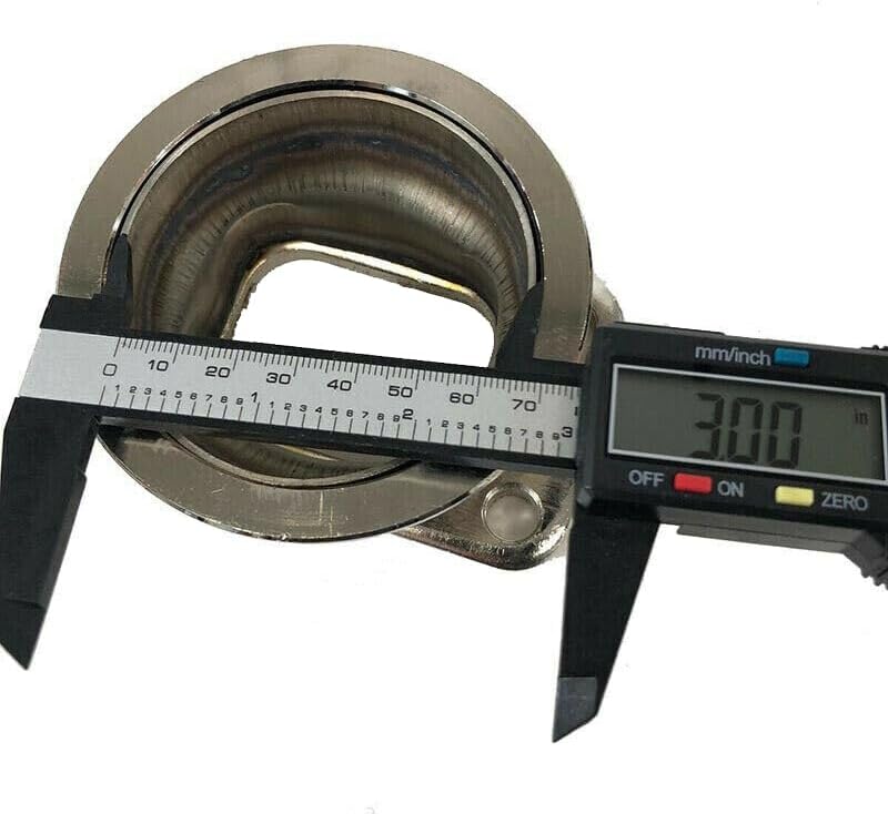 Stainless Steel Turbo Charger Flange Conversion (0degree, T3 to 3inch)