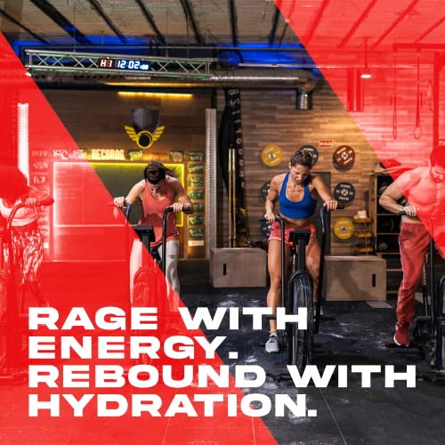 Rowdy Energy Drink, Cherry Limeade - Natural Caffeine, Electrolytes | Hydration, Workout Performance, Focus, Recovery | B Vitamins | 16 Fl. Oz. (12 Pack) #TOP2
