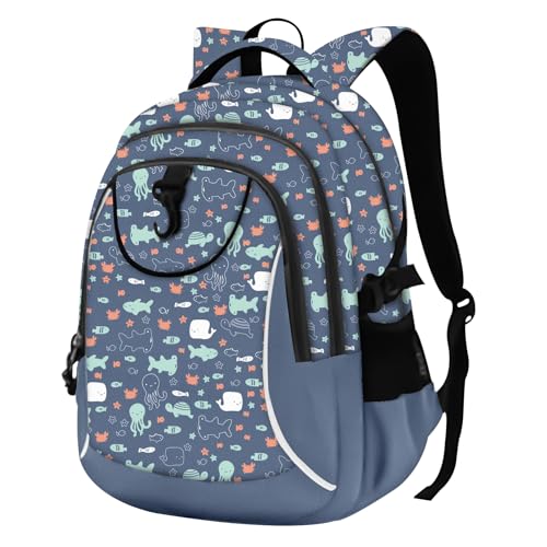 rickyh style School Backpack Travel Bag for Men & Women Lightweight College