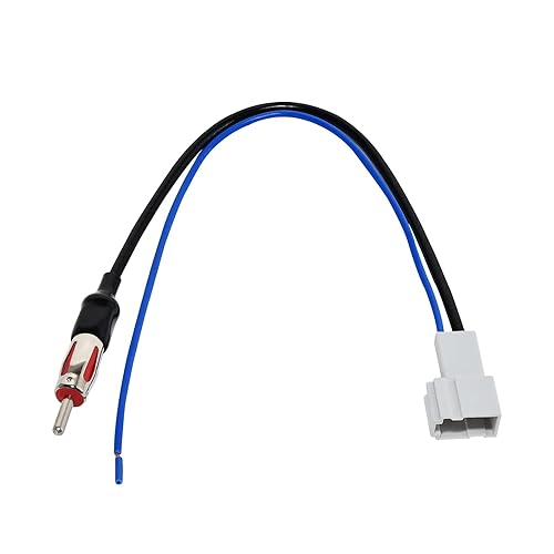 RED WOLF Adaptador de arnés de cable de antena de radio compatible con Honda CivicAccordFitCR-ZCR-VOdysseyPilotInsight, Acura ILX 2012-2016 Cable de