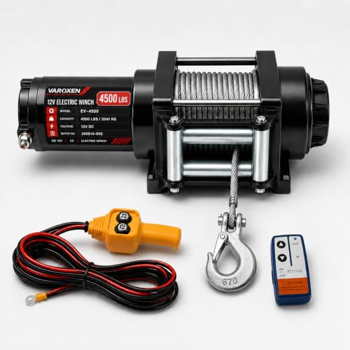 4500LBS 12V DC Electric Winch