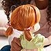 Disney Store Official Animators' Collection Anna Doll, Frozen, 16 Inches, Includes Olaf with Molded Details, Fully Posable Toy in Satin Dress - Suitable for Ages 3+ Toy Figure