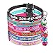 Custom Breakaway Cat Collar Personalized Cat-ID Collar Embroidered Pet Name Phone Safety Collars with Bell