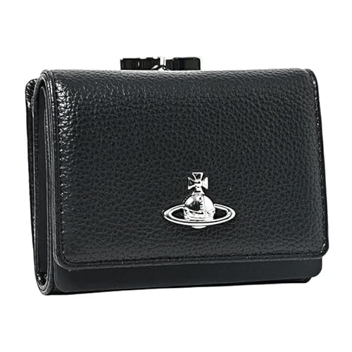 [ヴィヴィアンウエストウッド] 財布 三つ折り がま口 クリアポケット付き 三つ折り財布 5115002MW S000D [並行輸入品]
