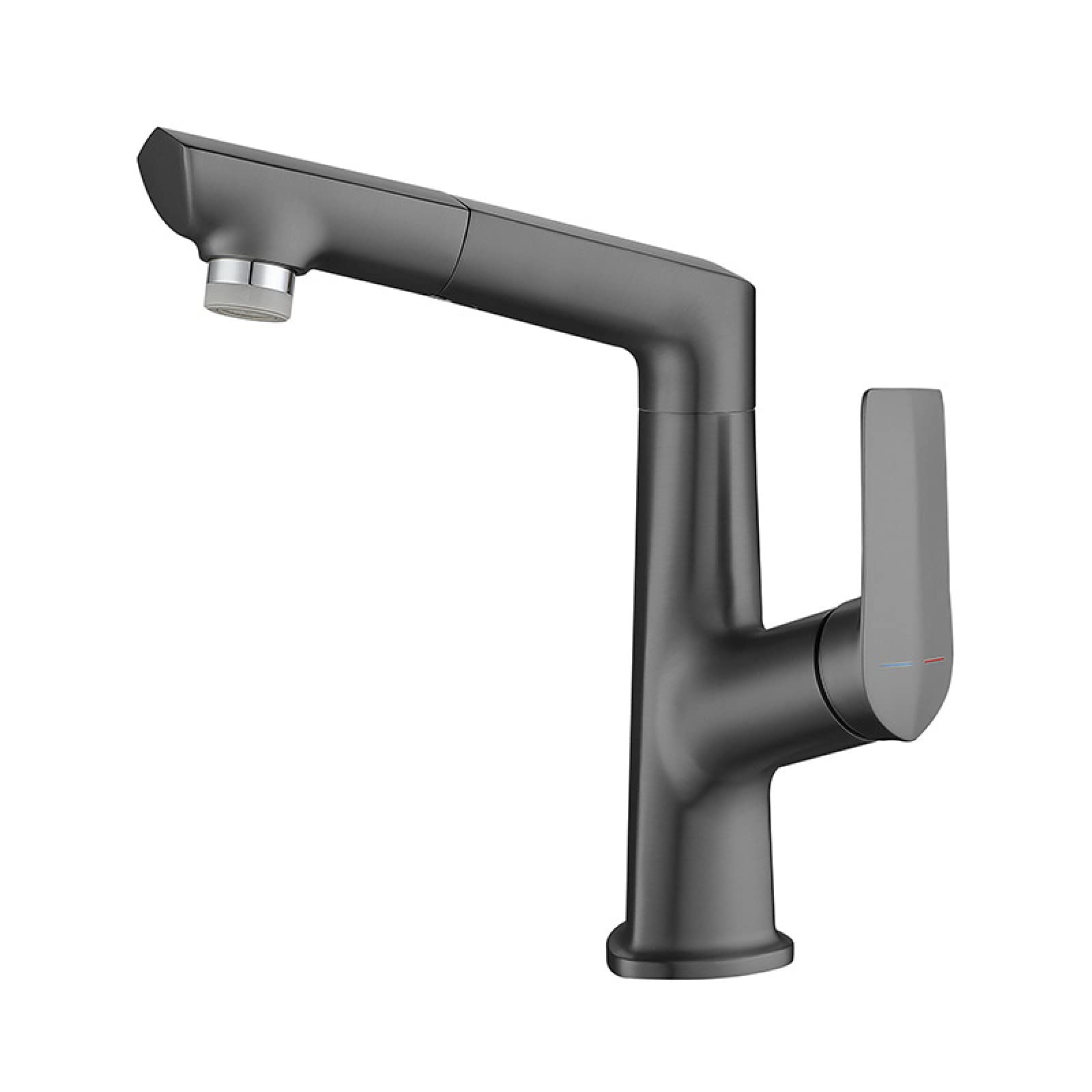 Mitigeur de lavabo avec pistolet douchette pour faciliter la toilette