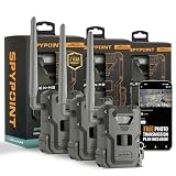 SPYPOINT Flex-M2 Trail Camera 3-Pack, 32MP, 1080p, GPS