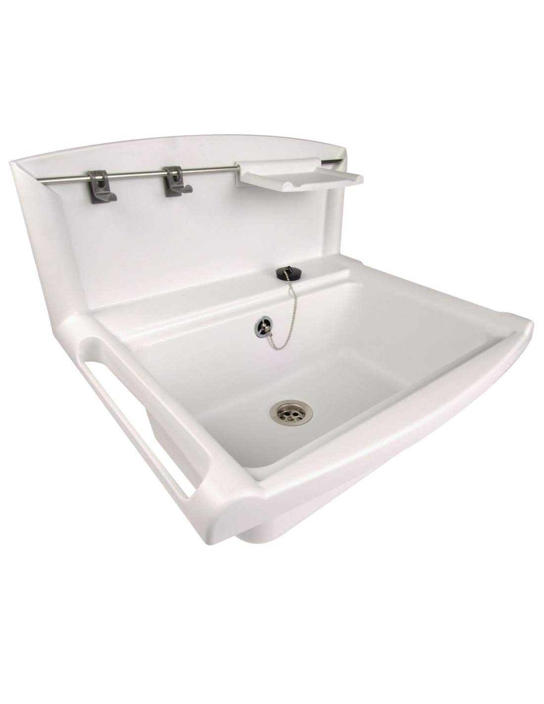 Nicoll - Poste d eau sans grille Lg : 55 cm Polypropylene Blanc POSTOMB