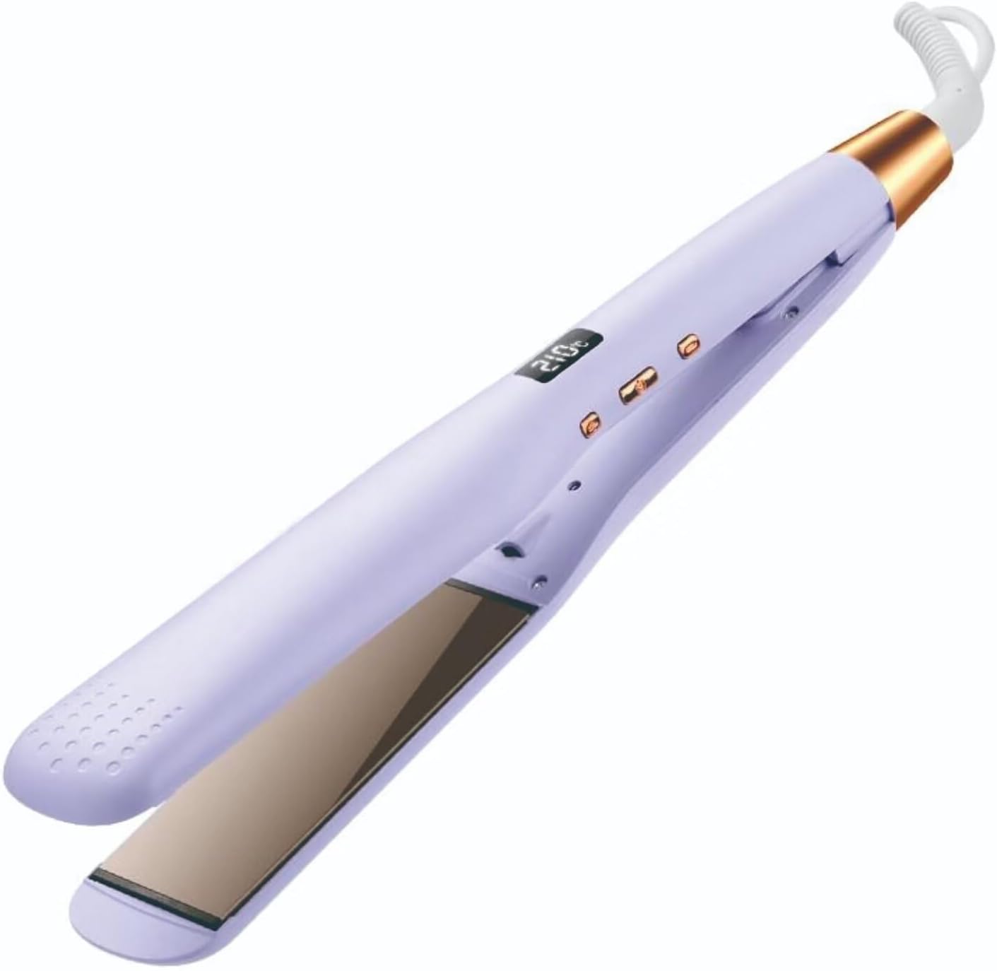 EMBRACESUN1.5 Inch Anti Static Flat Iron with Floating Ceramic Plates and Digital Controls Hair Straightener